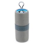 T&G TG-671 Altoparlante subwoofer stereo 3D wireless portatile con FM/USB/LED (grigio)