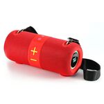 T&G TG-672 Subwoofer portatile esterno Supporto per altoparlante Bluetooth Scheda TF (rosso)