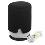 Custodia protettiva antipolvere per altoparlante Bluetooth HomePod Mini Smart con cuscinetto antiscivolo (nero)