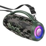 hoco HA4 Surge Supporto per altoparlanti Bluetooth 5.3 da esterno TWS / FM (verde mimetico)