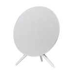 LP18 Creative Flying Saucer Subwoofer portatile Bluetooth Speaker con treppiede (argento)