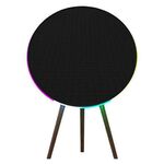 Altoparlante Bluetooth da tavolo creativo Flying Saucer da 100 W, subwoofer per l'atmosfera domestica (nero)