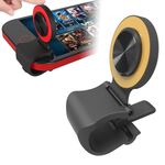 A9 Direct Mobile Clip Games Joystick Manufatto Mano Viaggio Pulsante Ventosa con supporto ad anello per iPhone, telefono Android, tablet (oro)