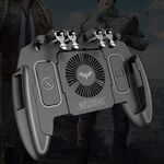 M11 Battery Fan Edition Gamepad multifunzione per telefono cellulare con collegamento a sei dita con staffa, adatto per telefoni cellulari da 4,7-6,5 pollici