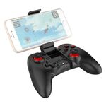 MB-838 (X5Plus) Bluetooth 4.0 + 2.4G Gamepad wireless dual-mode con staffa retrattile, supporto connessione diretta Android / IOS e riproduzione diretta