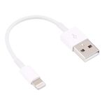8 PIN a USB Sync Data / Cavo di ricarica, Durata del cavo: 13 cm (bianco)