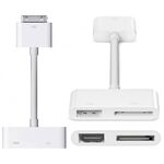 Adattatore Digital AV HDMI a HDTV per il nuovo iPad (iPad 3) / iPad 2 / iPad / iPhone 4 & 4s / iPod Touch 4 (bianco)