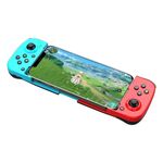 Controller di gioco telescopico BT 5.0 D3 per telefono cellulare Android IOS (rosso blu)