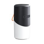 Altoparlanti Bluetooth wireless con luci d'atmosfera stereo impermeabili con luce RGB (nero)