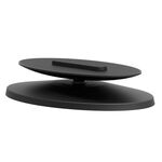 Per Amazon Echo Show 5 1a e 2a generazione Supporto regolabile Girevole a 360 gradi (Nero)