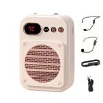S25 Mini Bluetooth Guida per insegnanti Altoparlante Bancarelle che vendono altoparlanti, Colore: 2.4G Wireless Bianco