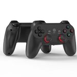 Controller di gioco wireless 2.4G One-to-two per PC / Android / TV Box (nero)