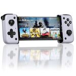 Controller di gioco mobile EasySMX M05 per telefoni cellulari di tipo C e serie IPhone 15 con trigger Hall (nero bianco)