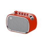 P13 Altoparlante Bluetooth wireless da tavolo con funzione di collegamento al comodino e alla scrivania, multifunzione, con rumore bianco (rosso)