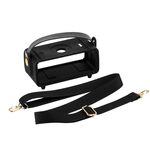 Per Marshall Emberton II Speaker Custodia protettiva in silicone con tracolla Custodia per il trasporto (nero)
