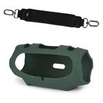 Per JBL Xtreme 4 Speaker Custodia in silicone con tracolla di decompressione Guscio protettivo portatile (verde)