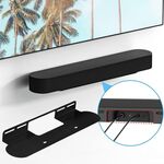 Supporto da parete in metallo per soundbar Sonos Beam Gen 2 / Gen 1 (nero)