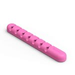 Avvolgitore per cavi desktop in materiale siliconico ORICO CBS7, dimensioni: 15 * 2 * 1,2 cm (rosa)