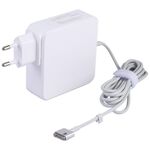 Caricabatterie portatile con adattatore di alimentazione CA da 85 W con cavo di ricarica da 1,8 m, spina europea (bianco)