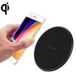 DC 9V 1.67A / 5v 1A universale Forma rotonda Qi Caricabatterie wireless standard con indicatore luminoso