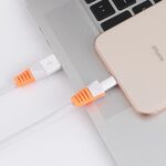 Custodia protettiva per custodia protettiva per avvolgicavo USB anti-rottura 2 PC (arancione)