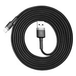 Cavo USB Baseus da 1,5 A 2 m da USB a 8 pin in nylon ad alta densità