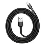 Baseus 2.4A 1M da USB a 8 pin ad alta densità Nylon Weave Cavo USB per iPhone, iPad