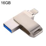 RQW-10G 2 in 1 USB 2.0 e 8 pin 16 GB Flash Drive, per iPhone e iPad e iPod e la maggior parte degli smartphone Android e computer PC