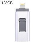 EasyFlash RQW-01b 3 in 1 USB 2.0 e 8 Pin & Micro USB 128GB flash Drive (argento)
