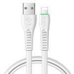 Cavo LED da 8 pin a USB Mcdodo CA-6360 serie Flying Fish, lunghezza: 1,2 m (bianco)