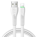 Cavo LED da 8 pin a USB Mcdodo CA-6362 serie Flying Fish, lunghezza: 1,8 m (bianco)