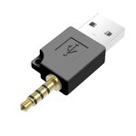 Adattatore per caricatore dock dati USB, Per iPod shuffle 3rd / 2nd USB Data Dock Charger Adapter, lunghezza: 4,6 cm (nero)