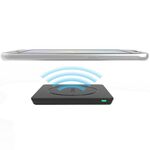 Pad caricatore wireless portatile standard Qi con uscita 5V 1A Vinsic, Per iPhone 8/8 Plus / X e Galaxy Note 5 / S6 / S6 Edge / S6 Edge + e Nokia Lumia e altri telefoni e tablet abilitati Qi (adattatore CA non incluso)