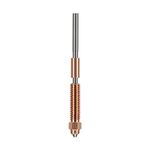 Ugello in rame e zirconio cromato tutto in uno da 1,75/1,0 mm per stampanti 3D Creality Ender-3 V3/K1C/K1 Max