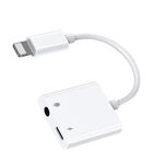 JOYROOM S-Y105 2A 18W da 8 pin a 8 pin + convertitore audio da 3,5 mm (bianco)