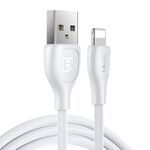 Remax RC-160i 2.1A 8 Pin Lesu Pro Series Charging Data Cable, Length: 1m(White)