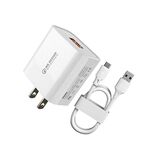 WK WP-U57 MAX 18W MAXSpeed ​​QC3.0 Caricabatterie veloce + Cavo dati USB a 8 PIN, Tipo di spina: Plug USB