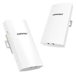 Set di bridge di monitoraggio COMFAST CF-E112N V2 2,4 GHz 300 Mbps 9 dBi, spina: spina UK