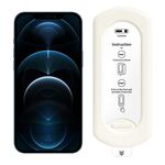 Pellicola in vetro temperato HD antipolvere per iPhone 12 Pro Max, facile da installare