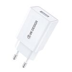 WK WP-U118 10W PORTA USB SINGLE ADATTATORE DI VIAGGIO USB Adattatore di potenza, spina UE