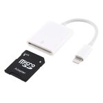 Adattatore per lettore di fotocamera NK105 da 8 pin a scheda SD, compatibile con IOS 9.1 e sistemi superiori