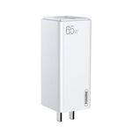 Caricabatterie rapido REMAX RP-U50 GaN 65 W PD + QC 3.0 Type-C + porta USB (bianco)