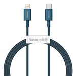 Baseus Superior Series CATLYS-A03 PD 20W USB-C / Type-C to 8 Pin Interface Fast Charging Data Cable, Cable Length: 1m(Blue)