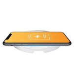 964 10W Caricabatterie wireless portatile portatile leggero (bianco)