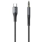 AWEI CL-116T Type-C / USB-C a 3,5 mm Cavo audio hi-fi (nero nero)
