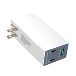 WLX-X3 Caricatore USB multifunzione portatile da 36 W con pin pieghevole a 90 gradi, spina americana