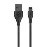 WK WDC-072 Cavo di ricarica per sincronizzazione dati da USB a 8 pin serie Full Speed ​​da 1 m 2.1A (nero)