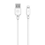 WK WDC-092 3m 2.4A Uscita massima Full Speed ​​Pro Series Cavo di ricarica per sincronizzazione dati da USB a 8 pin (bianco)