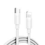 XJ-58 PD 18W USB-C / Type-C a 8 pin Cavo dati di ricarica flash, lunghezza del cavo: 1m