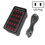 150W 25 Porte USB Fast Charger Station Caricabatterie intelligente, AC 110-240V, Taglia Plug: Plug USB